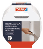 Tesa glasvezeltape 25 m x 50 mm  wit