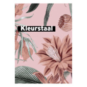 Behangstaal vliesbehang Flowers roze 114165