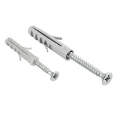 GAMMA schroef universeel met plug pozidriv verzinkt 500 stuks