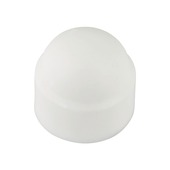 GAMMA afdekkap bout M8 wit 8 stuks