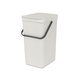 Poubelle Brabantia Sort&Go 16 L gris clair