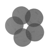 Abrasif synthétique G240 Irwin Ø125 mm 5 pièces