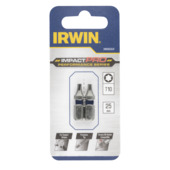 IRWIN schroefbit Impact PRO T10 25 mm 2 stuks