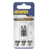 IRWIN schroefbit Impact PRO T15 25 mm 2 stuks