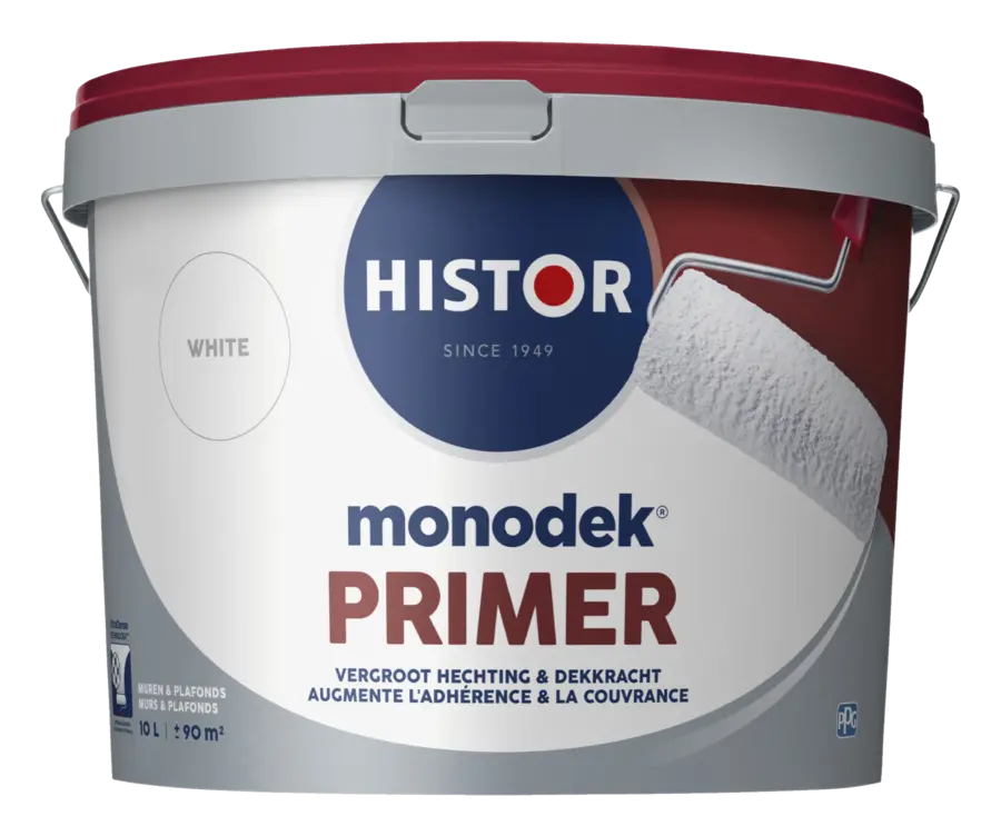 Histor Monodek primer wit 10 liter