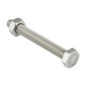 GAMMA zeskantbout inox M6x12 mm 8 stuks
