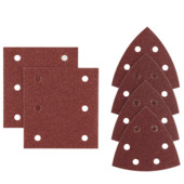 Abrasif perforé G80 autocollant Irwin pour Makita, Tristar 6 pièces