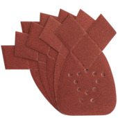 Abrasif G120 Irwin pour Bosch Primo et Mouse B+D 130x90 mm 5 pièces