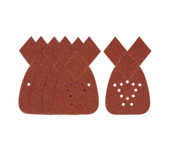 Abrasif G60 Irwin pour Bosch Primo et Mouse B+D 130x90 mm 5 pièces