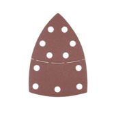 Irwin schuurvel voor multischuurmachines Bosch PSM, Skil, Lux, Metabo, zelfhechtend K120 5 stuks