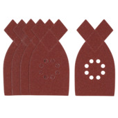 Abrasif G80 Irwin pour ponceuse multi B+D 5 pièces