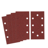 Irwin schuurvel 190x93 mm K80 zelfhechtend, met perforatie voor B+D 5 stuks