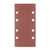 Irwin schuurvel 190x93 mm K80/K120/K240 zelfhechtend, met perforatie voor Bosch, Skil, GAMMA, Makita, Metabo 5 stuks