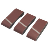 Bande abrasive 75x457 mm G80 Irwin pour B+D KA86/88 3 pièces