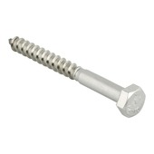 GAMMA houtdraadbout inox M8x80 mm 20 stuks