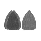 Abrasif synthétique delta G80 Irwin pour Bosch Primo en B+D Mouse 5 pièces