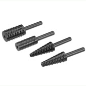 Irwin mixed raspset voor raspen van hout en metaal 4-delig.