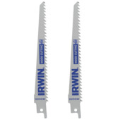 Lame de scie égoine Irwin 152 mm bois et PVC 2 pièces