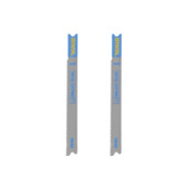 Irwin Pro decoupeerzaagblad U-aansluiting voor metaal tot 3 mm 2 stuks