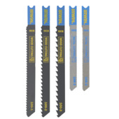 Irwin Pro decoupeerzaagbladenset U-aansluiting voor hout en metaal 5-delig