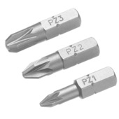 Irwin schroefbit Pozidriv 25 mm PZ1/PZ2/PZ3. 3 stuks.