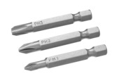 Irwin schroefbit Phillips 50 mm PH1/PH2/PH3. 3 stuks.