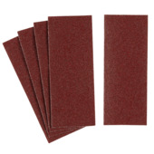 Bande abrasive G40 1/3 230x93 mm Irwin pour toutes marques avec pinces de serrage sans perforation 5 pièces