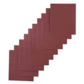 Irwin schuurvel 140x115 mm K150 voor klembevestiging, zonder perforatie 10 stuks