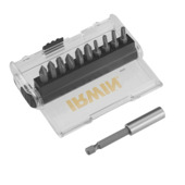 Irwin schroefbitset mixed. PH/PZ/Torx 25 mm 10-delig. Inclusief schroefbithouder.