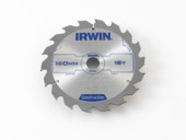 Lame de scie circulaire Irwin Ø160 mm 18D