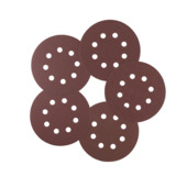 Irwin 10-delige set schuurpapier 125 mm t.b.v. excentrische schuurmachine K60/80/120/180