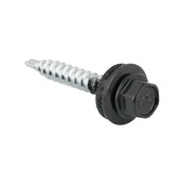 Vis TH avec rondelle et joint 4,9x35 gris 15 pièces