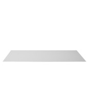 Panneau PVC Foamalux light blanc 3 mm 1x1 m