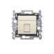 Niko UTP-stopcontact CAT6 cream