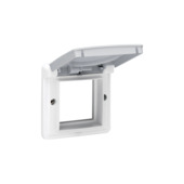 Niko Hydro enkelvoudig inbouw aanpaskader grijs