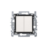 Niko serieschakelaar wit