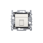 Prise RJ45 UTP cat. 5E Niko blanc