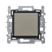 Niko schakelaar 2-polig brons