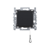 Niko trekwisselschakelaar Intense Matt Black