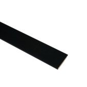 Plint Model Recht Zwart 240 x 7,5 x 1,4 cm