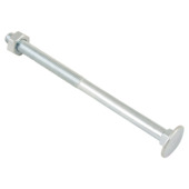 Boulon TRCC avec écrou GAMMA M10x160 zingué 4 pièces