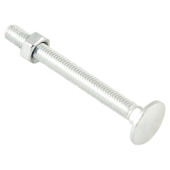 GAMMA slotbout met moer M5x50 mm verzinkt 8 stuks