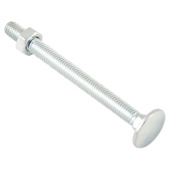 Boulon TRCC avec écrou GAMMA M05x60 zingué 8 pièces