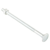 GAMMA slotbout met moer M6x100 mm verzinkt 8 stuks