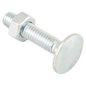 GAMMA slotbout met moer M6x30 mm verzinkt 8 stuks