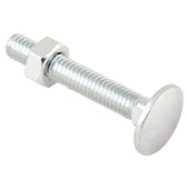 GAMMA slotbout met moer M6x40 mm verzinkt 8 stuks