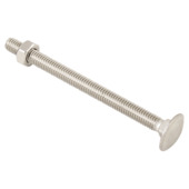 GAMMA slotbout met moer M6x80 mm inox 8 stuks