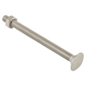 GAMMA slotbout met moer M8x100 mm inox 8 stuks