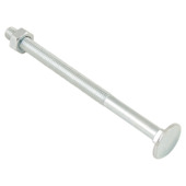 GAMMA slotbout met moer M8x120 mm verzinkt 4 stuks