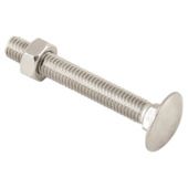 GAMMA slotbout met moer M8x60 mm inox 4 stuks